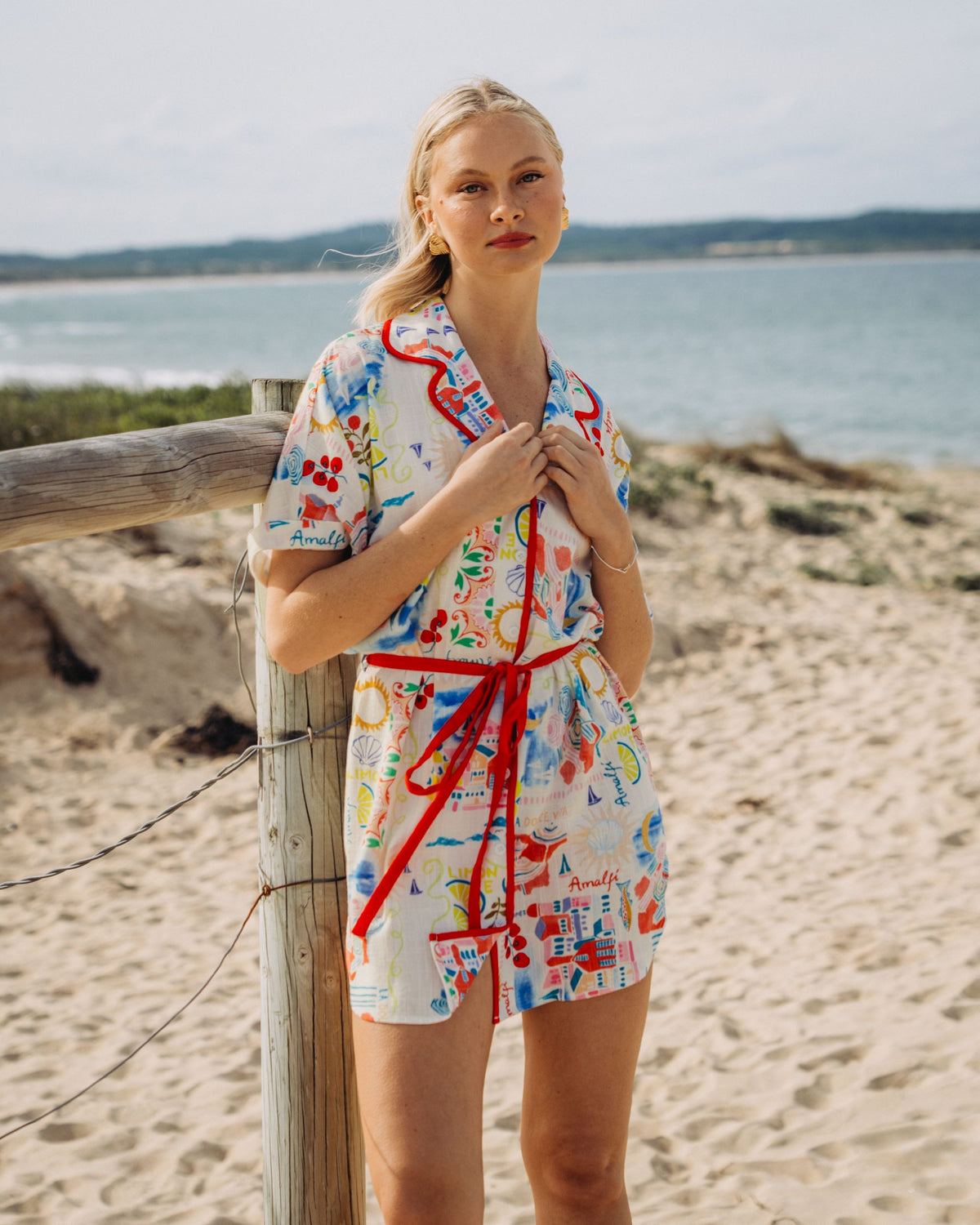 PAPER HEART / ITALIAN SUMMER SHIRT DRESS / PHE12250