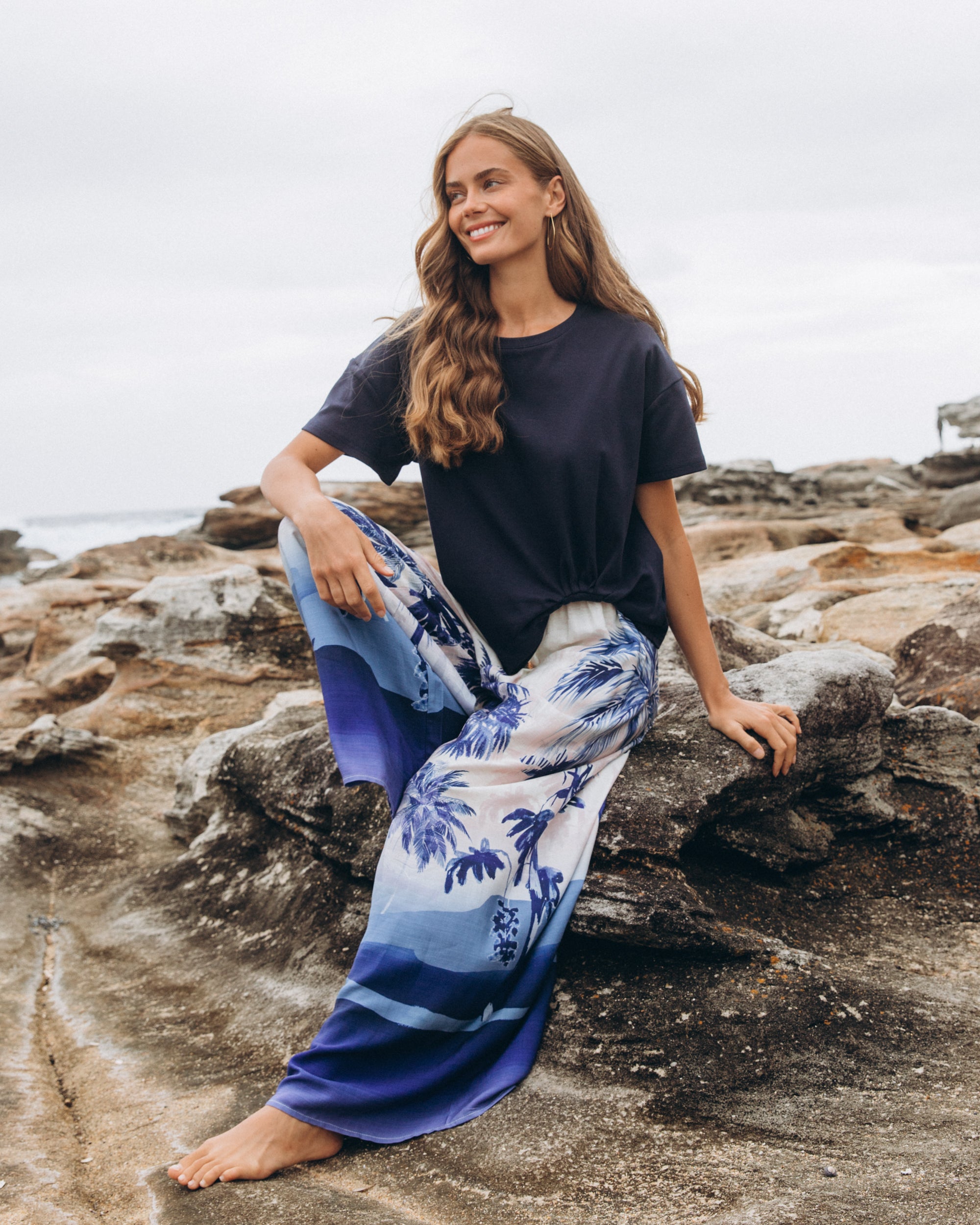 LABEL OF LOVE / INDGO ISLAND PANT / LOLE70590