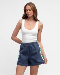 EBBY & I / I HEART YOU / GREEN / SHORTS / VV11492