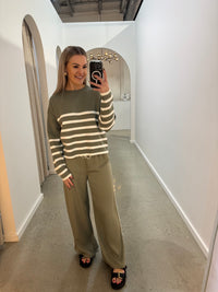 LITTLE LIES / LOTTIE PANTS / SAGE / M25042901