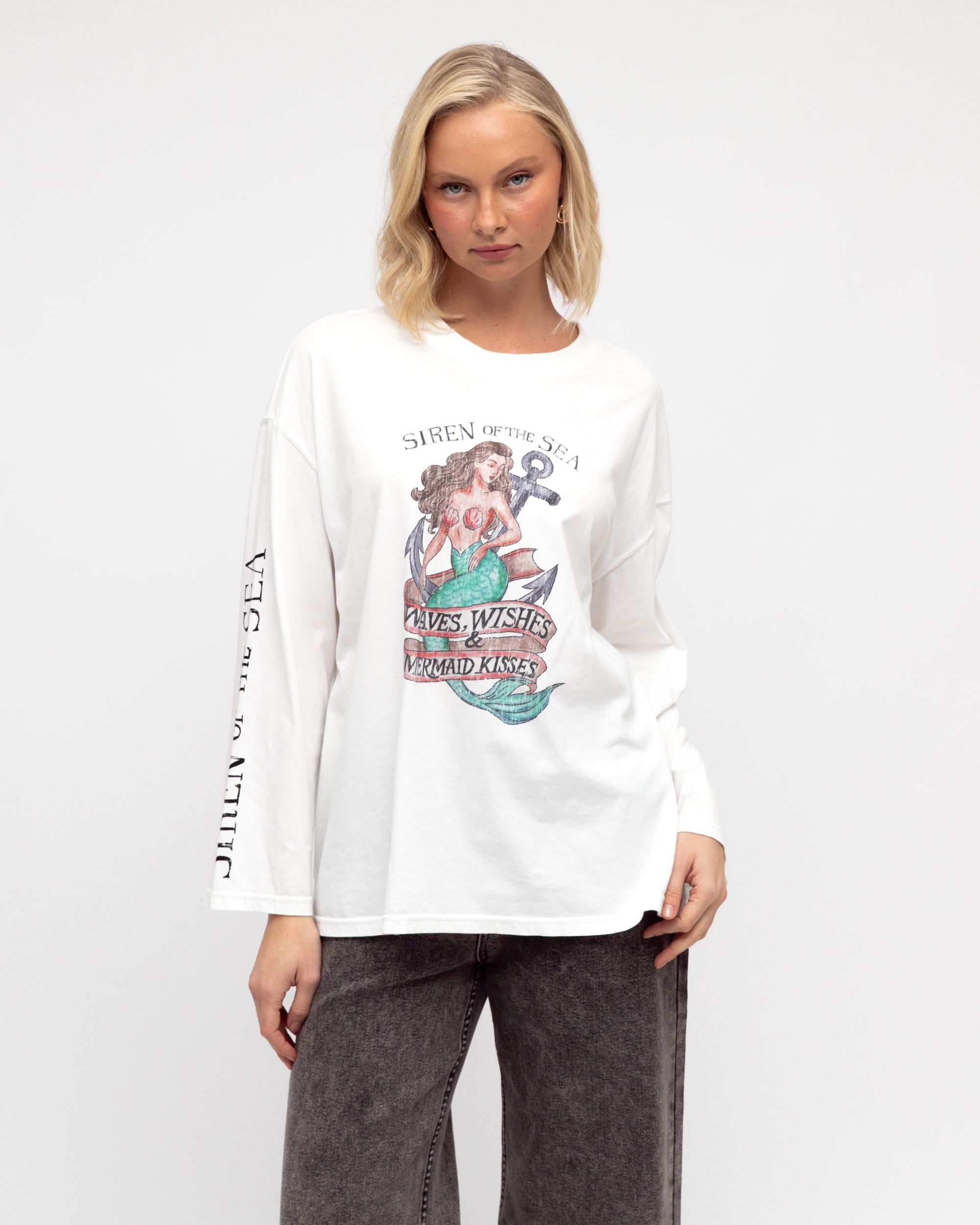 PAPER HEART / SIREN OF THE SEAS / L/S TEE / PHE12962