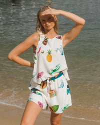 PAPER HEART / TROPICAL VACAY SHORTS / PHE13917