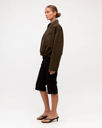 WHITE CLOSET / DAILY BOMBER / CHOCOLATE / TF11884