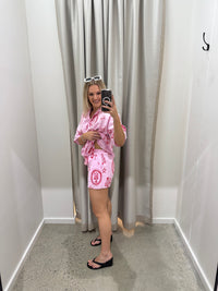 BY FRANKIE / SANTA SHORTS / PINK / 134