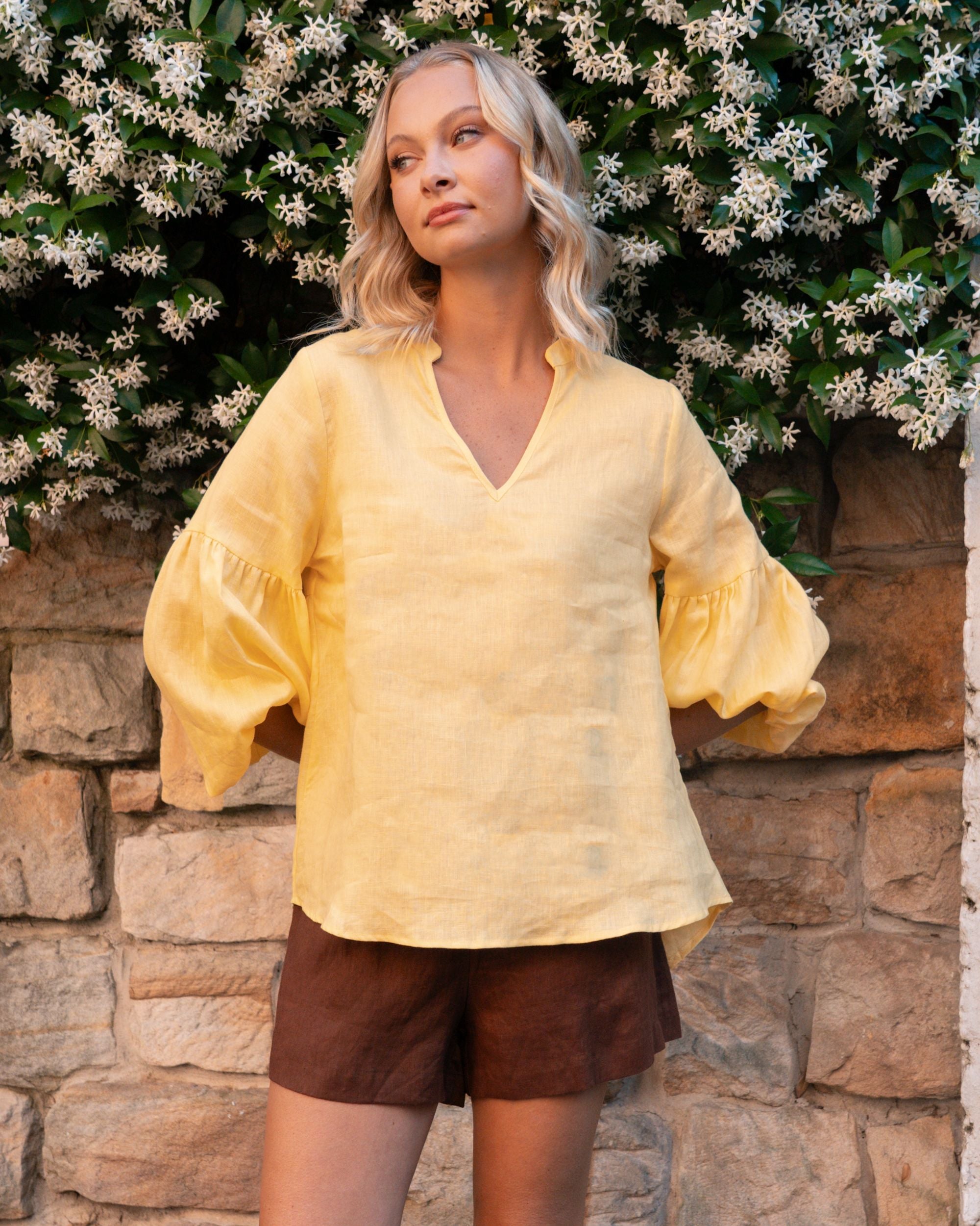 WHITE CLOSET / CASTAWAY LEMON TOP / TFL7924-T-11