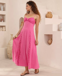 IRIS MAXI / COTTON CANDY DRESS / 2013040-2
