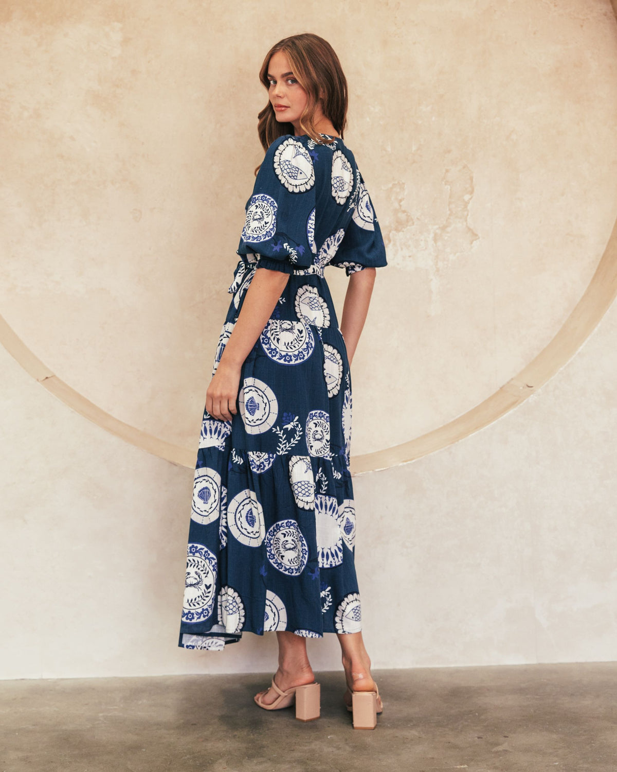 EBBY & I / WHIMSICAL WRAP DRESS / VVNE11256