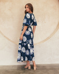 EBBY & I / WHIMSICAL WRAP DRESS / VVNE11256
