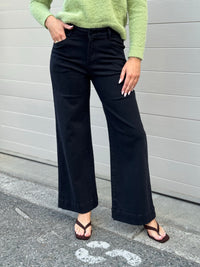COUNTRY DENIM / HARMONY STRETCH DENIM BLACK JEAN / CGJ1778