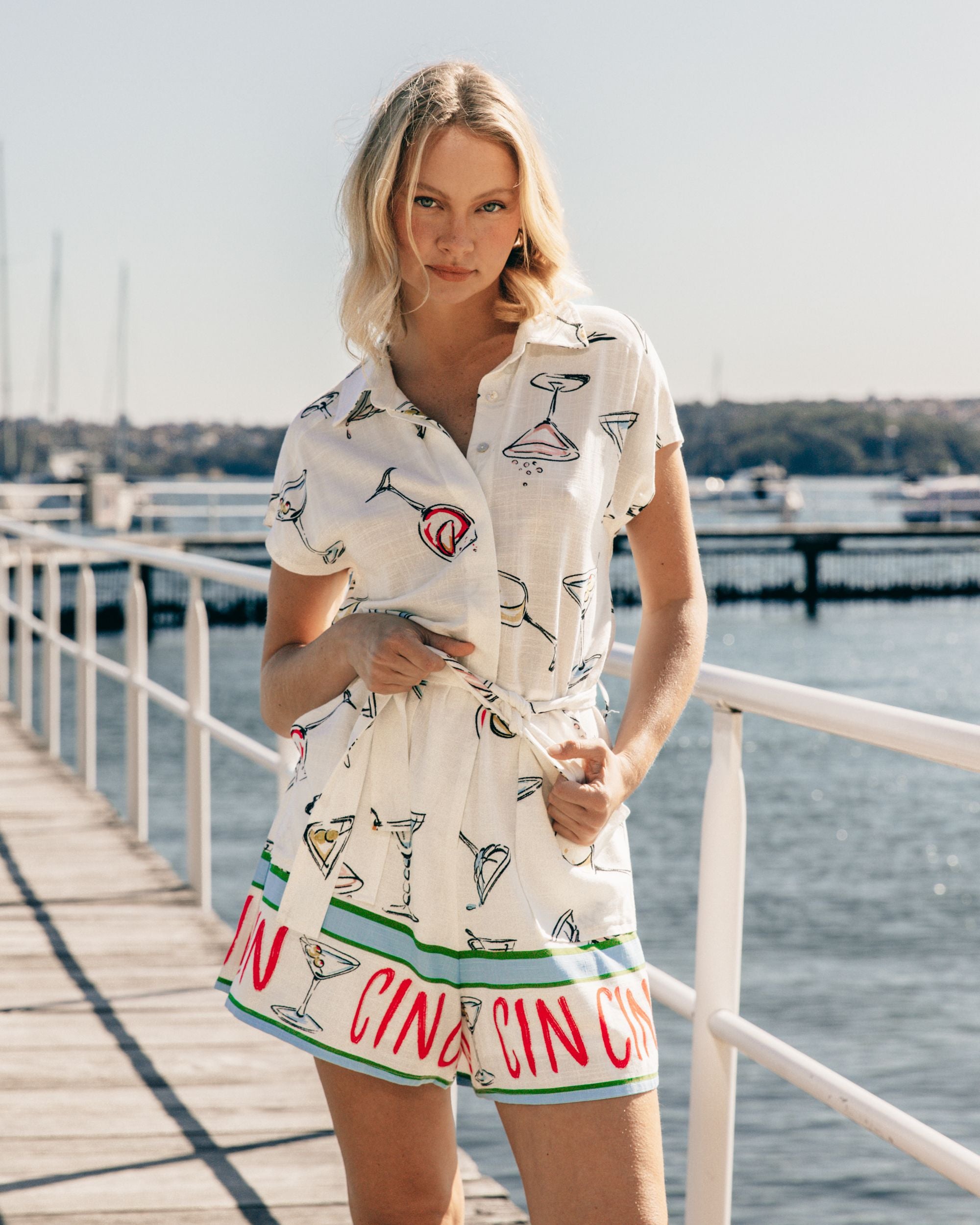 PAPER HEART / CIN CIN MAXI PLAYSUIT / PHE13281