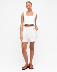 WHITE CLOSET / FLIP SHORTS / WHITE / TFL7990-30