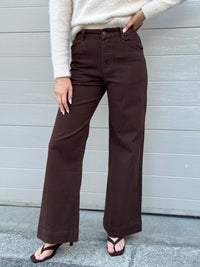 COUNTRY DENIM / HARMONY STRETCH DENIM CHOC JEAN / CGJ1778