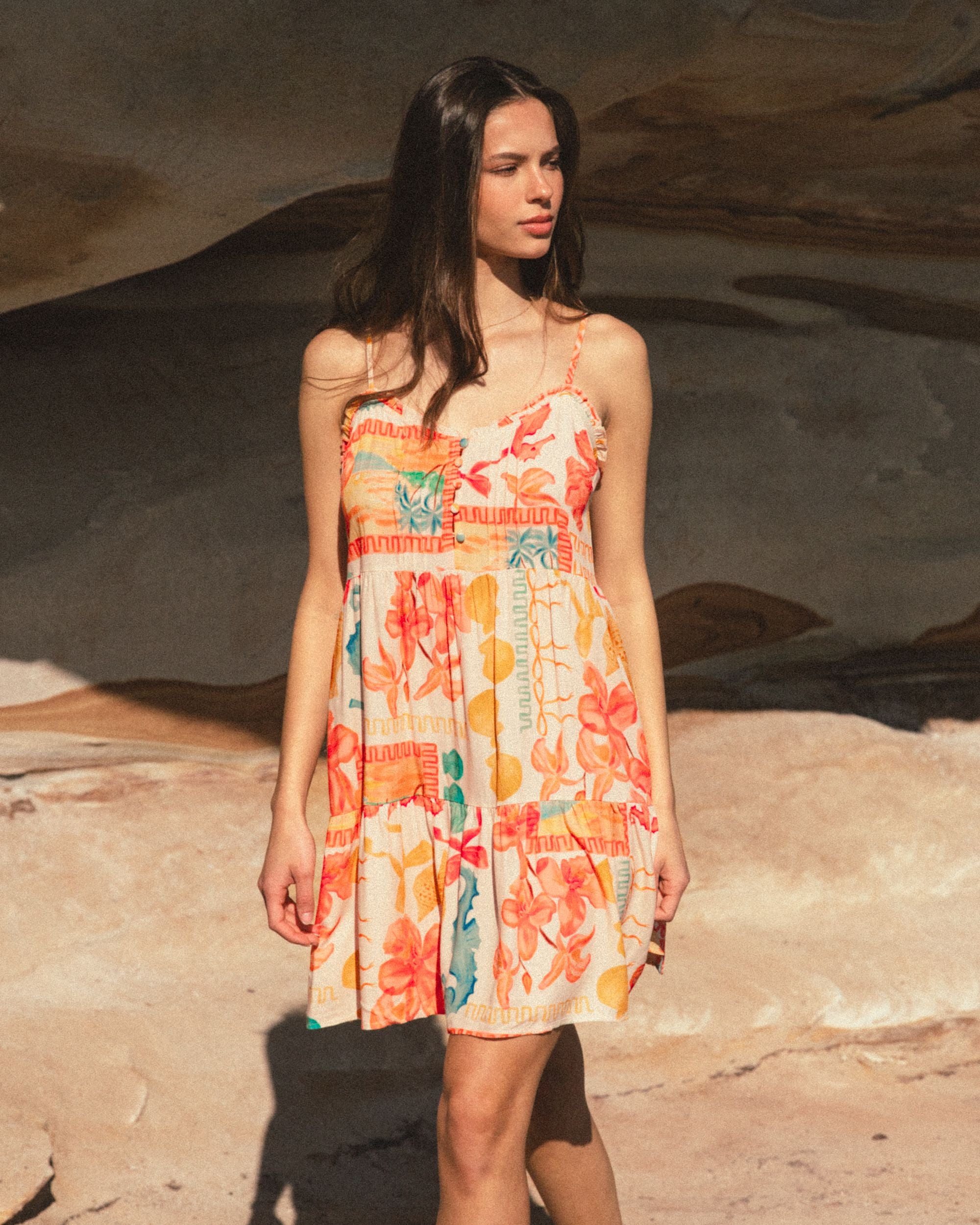 EBBY & I / UNDERWATER SLIP DRESS / VVE11457