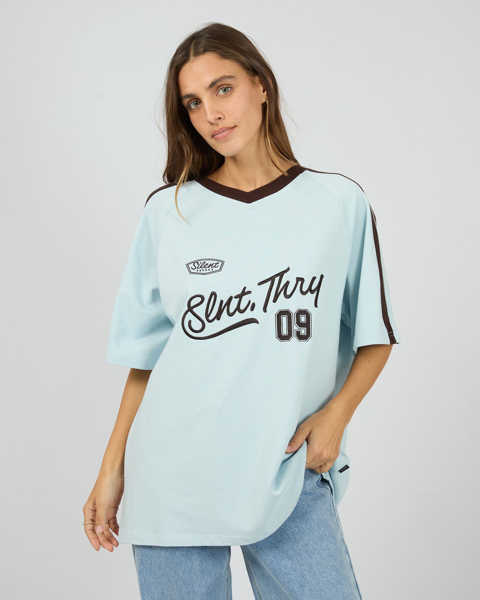 SILENT THEORY / BROOKLYN SPORTS TEE / 6077102