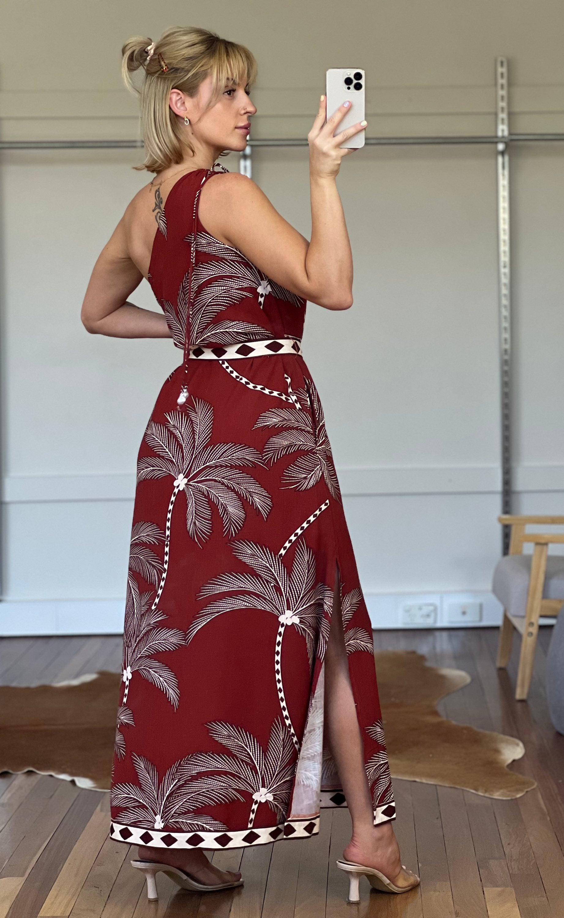 WHITE CLOSET / BUENA MAXI DRESS / TFE11514