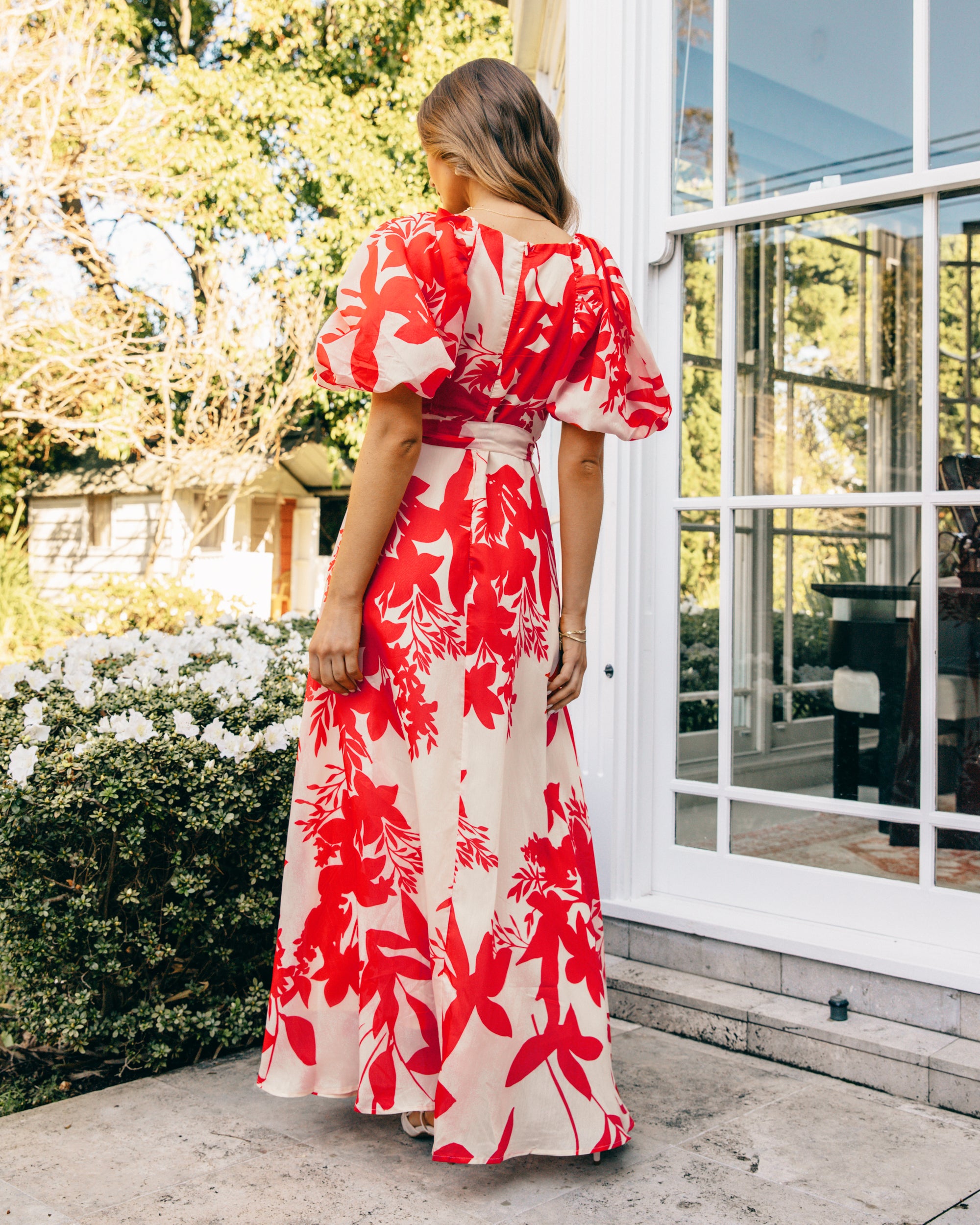 FLORAL FLAUNT MAXI DRESS