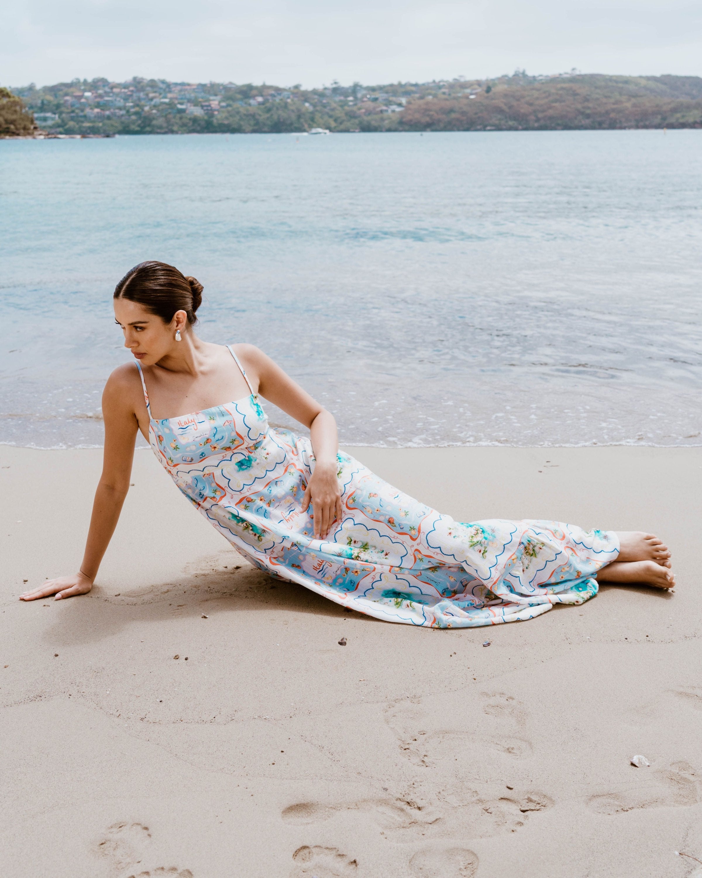 WHITE CLOSET / LUCIA MAXI DRESS