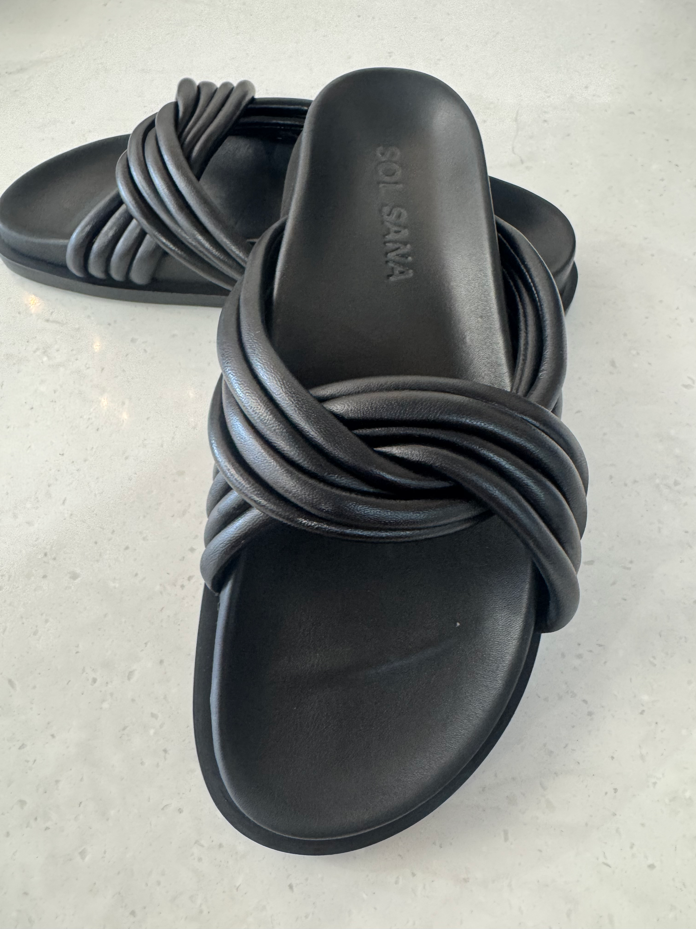 SOL SANA / ESTE FOOTBED / BLACK
