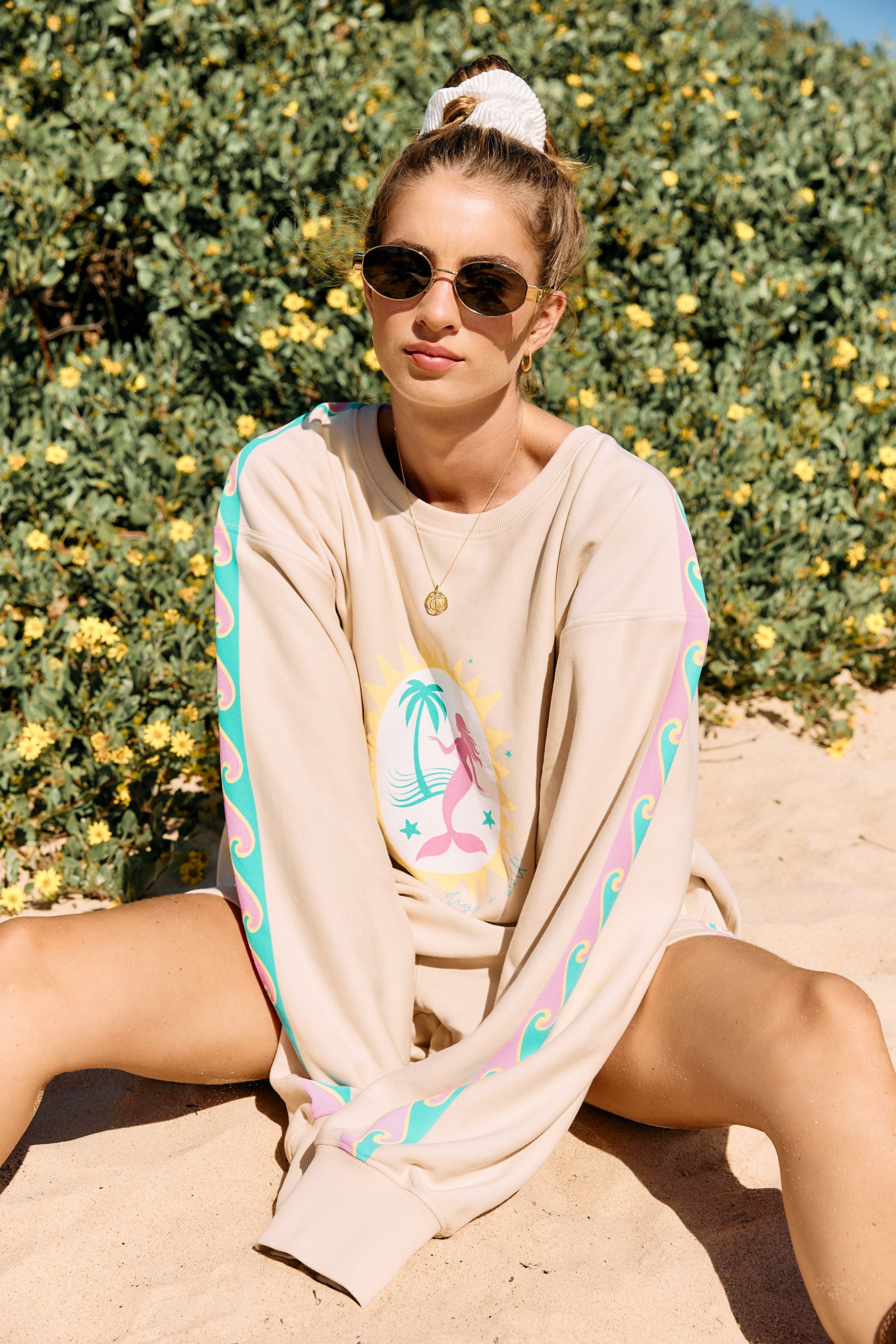 INDIGO & WOLFE / PASTEL MERMAID JUMPER