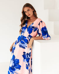 EBBY & I / SAPHIRE BLOOM DRESS / VVNE11105