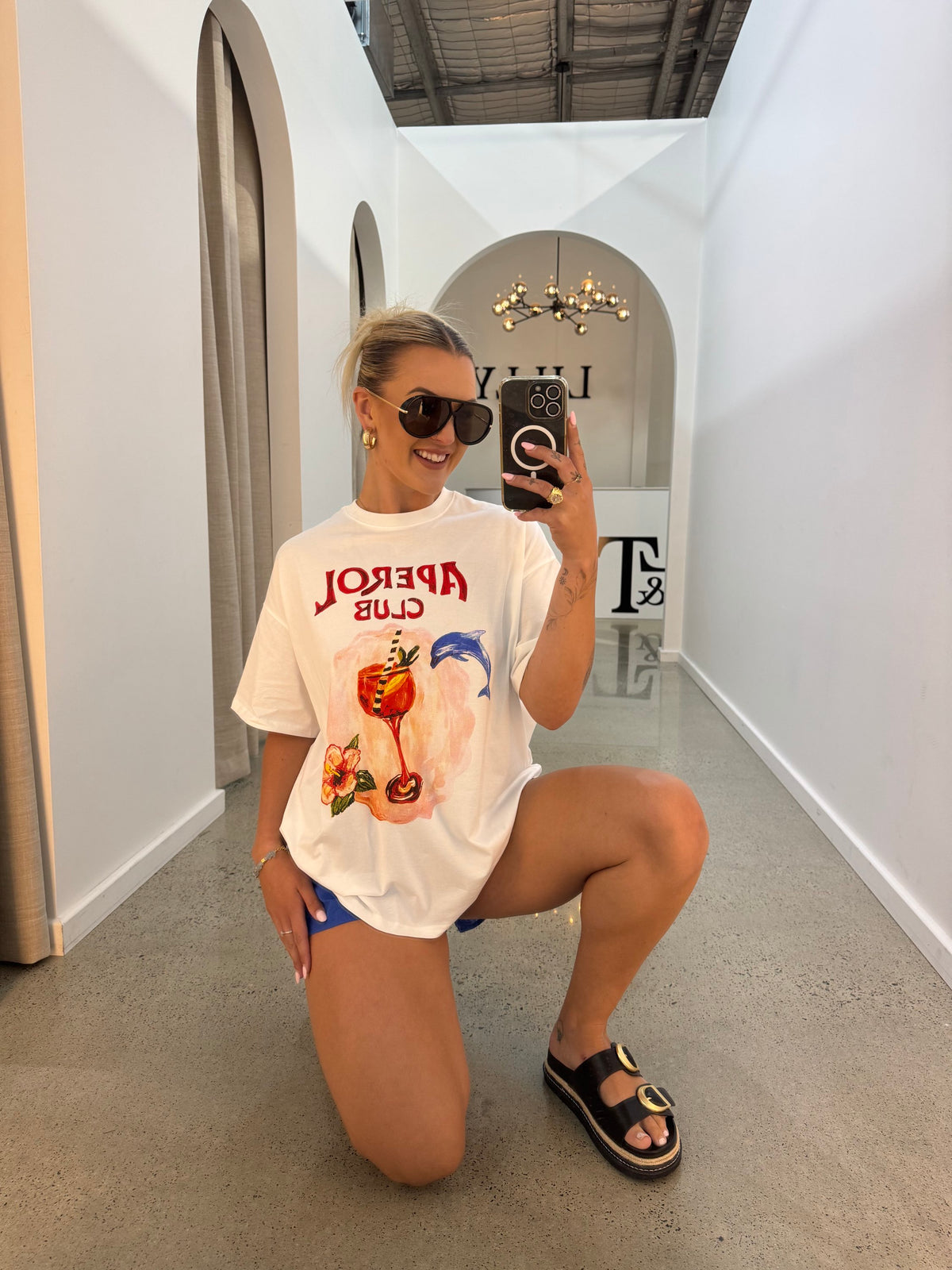 BY FRANKIE / APEROL CLUB TEE / 610-37