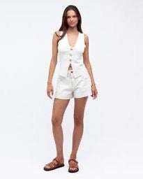 PAPER HEART / SOLEIL VEST / OFF WHITE  / PH12853