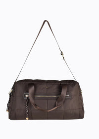 PETE+ JAIN / LITA PADDED OVERNIGHT BAG / CHOC