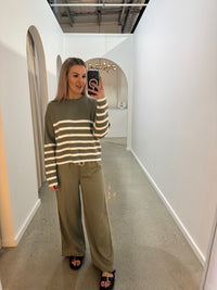 LITTLE LIES / LOTTIE PANTS / SAGE / M25042901
