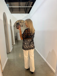 BY FRANKIE / BLACK OVERSIZED TASSEL SEQUIN / 231-14