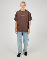 SILENT THEORY / ECHO TEE / 4076042.CHOC