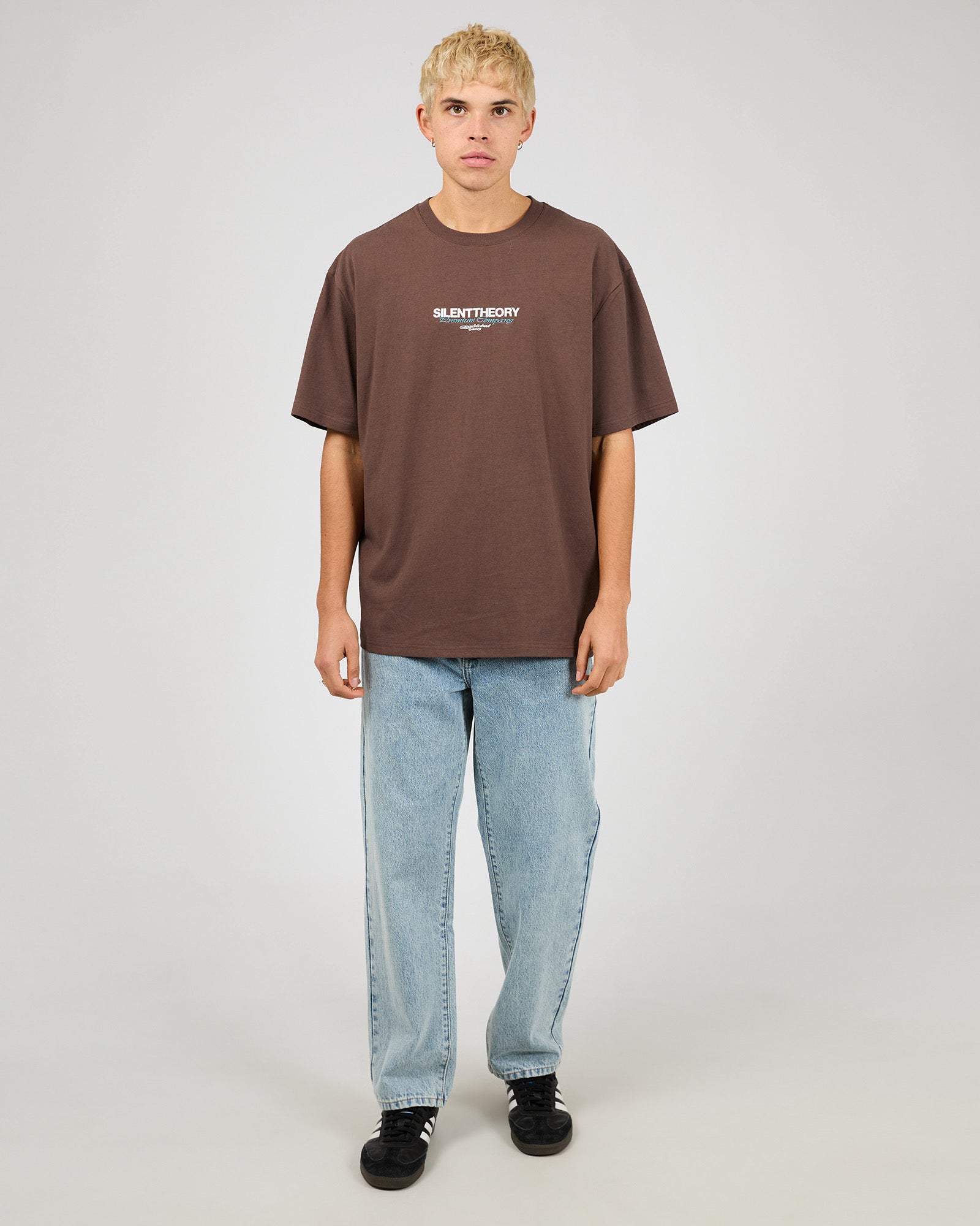 SILENT THEORY / ECHO TEE / 4076042.CHOC