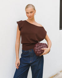 PAPER HEART / HANSEL TOP / CHOCOLATE / PH13969