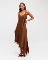 WHITE CLOSET / AMELIA SATIN / CHOCOLATE / TF11499