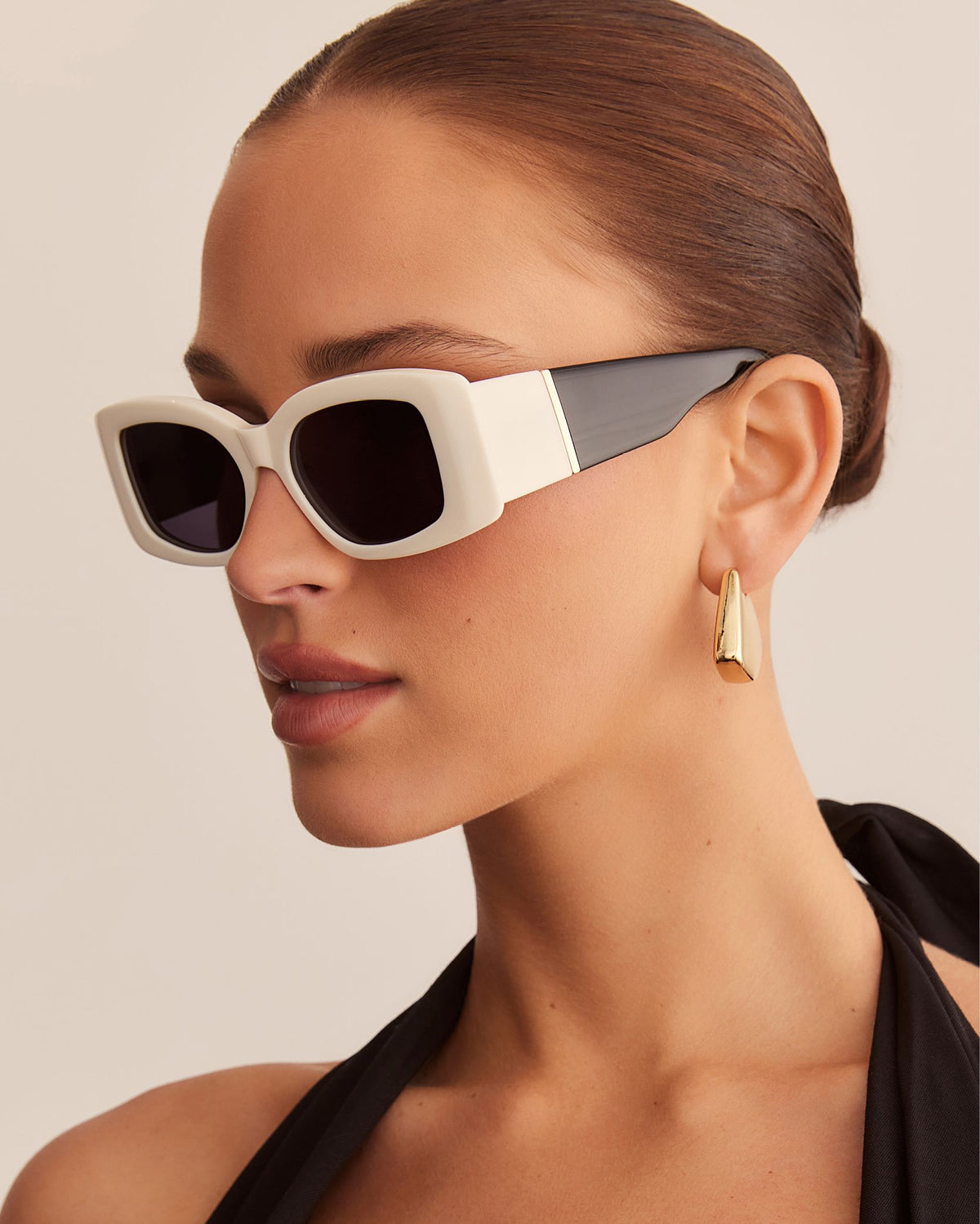 BANBE / THE MARGOT / IVORY - BLACK