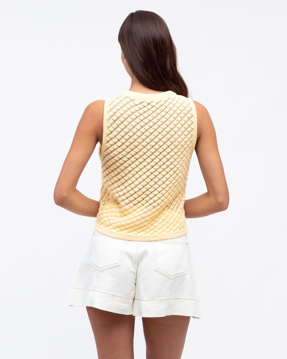 PAPER HEART / ABIGAL KNIT TOP / LEMON/ PH12011