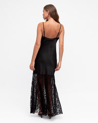 EBBY & I / FADE TO LACE DRESS / BLACK