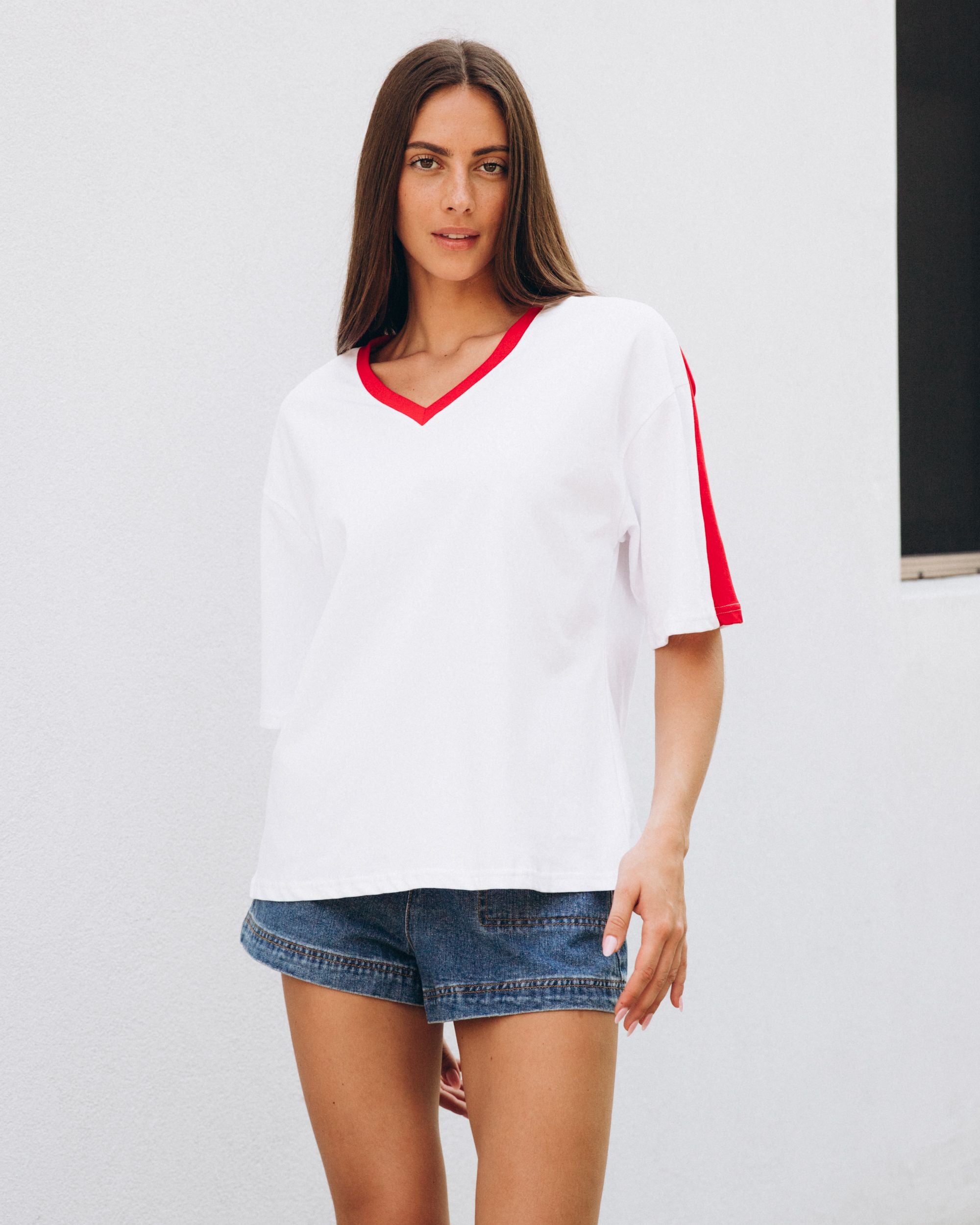 EBBY & I / RACE YOU THERE TEE / VV11631