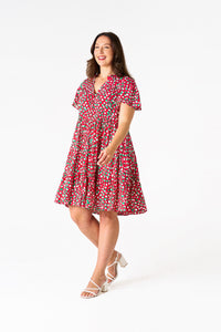 BOHO AUSTRALIA / DOTTY TIER DRESS