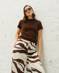 WHITE CLOSET / HOLLY KNIT TEE / TF11630