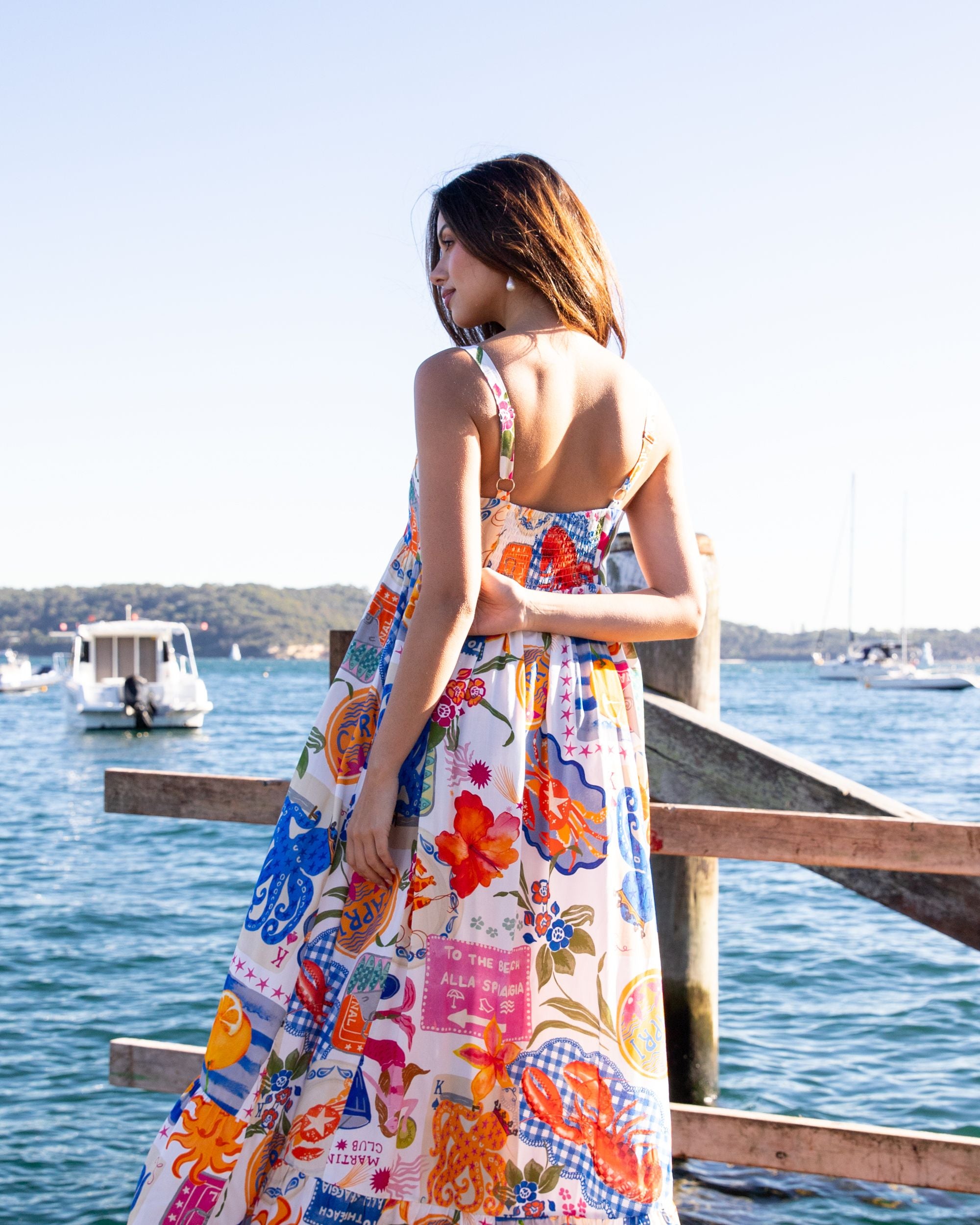 LABEL OF LOVE / SEABREEZE MAXI DRESS / LOLE70767