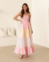 EBBY & I / NEAPOLITAN DRESS / PINK / VV11371