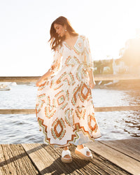 EBBY & I / IDYLL WRAP DRESS / VVNE11249