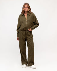 EBBY & I / SKIES PANT / KHAKI / VV12072