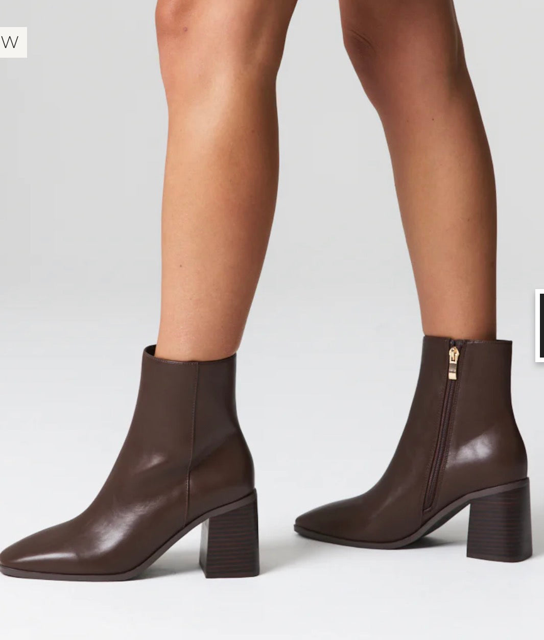 VERALI / LILO ANKLE BOOTS / CHOCOLATE
