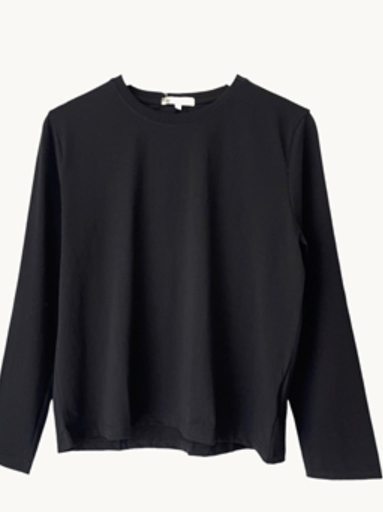 LITTLE LIES / RHODES L/S TEE / BLACK / S25053001