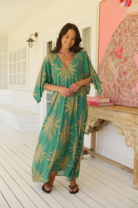 JAASE / ISLAND GREEN DRESS / JAS2108