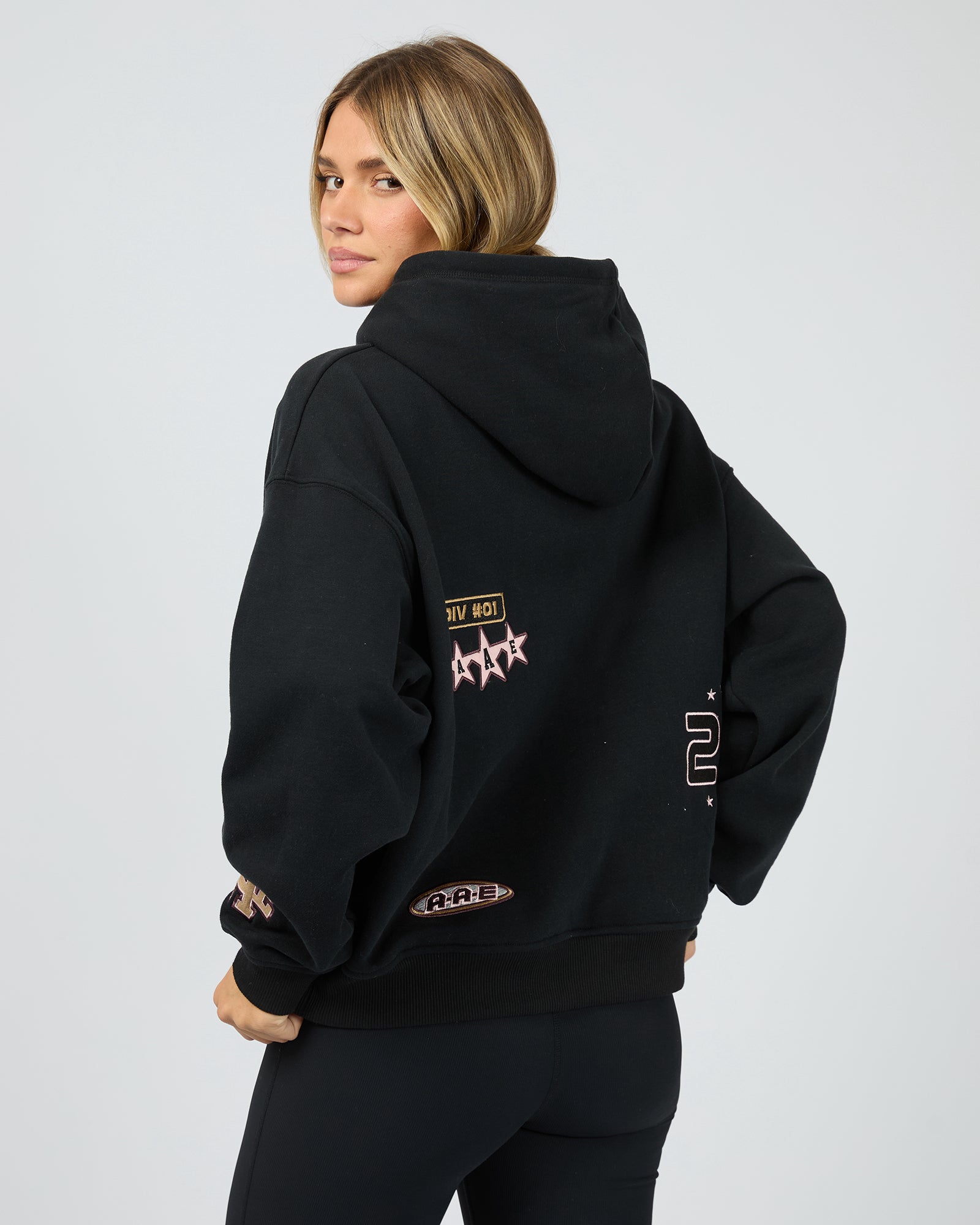 ALL ABOUT EVE / ELITE BOX HOODIE / 6477141.BLK
