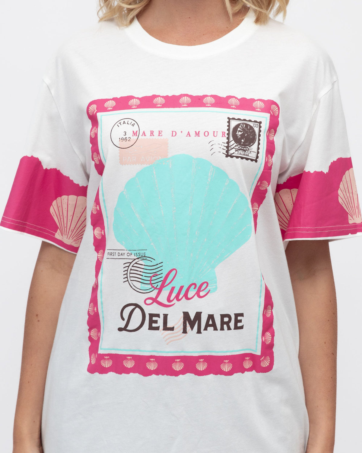 PAPER HEART / LUCE DEL MARE TEE / WHITE / PHE13131
