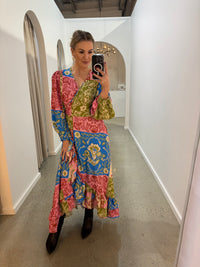 LABEL OF LOVE / WANDERLUST WRAP DRESS / LOLE70493