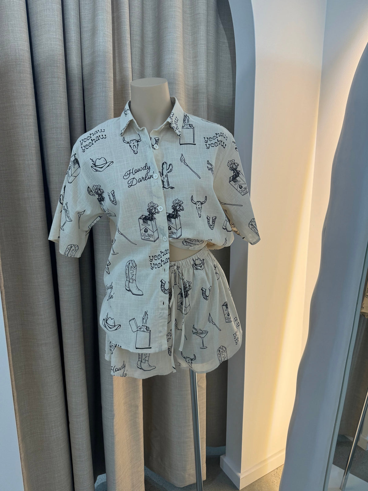 BY FRANKIE / HOWDY SHIRT / OATMEAL